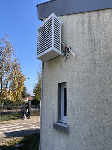 Pompe à chaleur - Cache groupe extérieur de climatisation